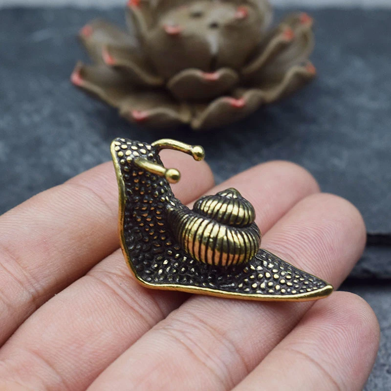 Vintage Collectible Ornaments - 빈티지 순수 구리 애완 동물 차