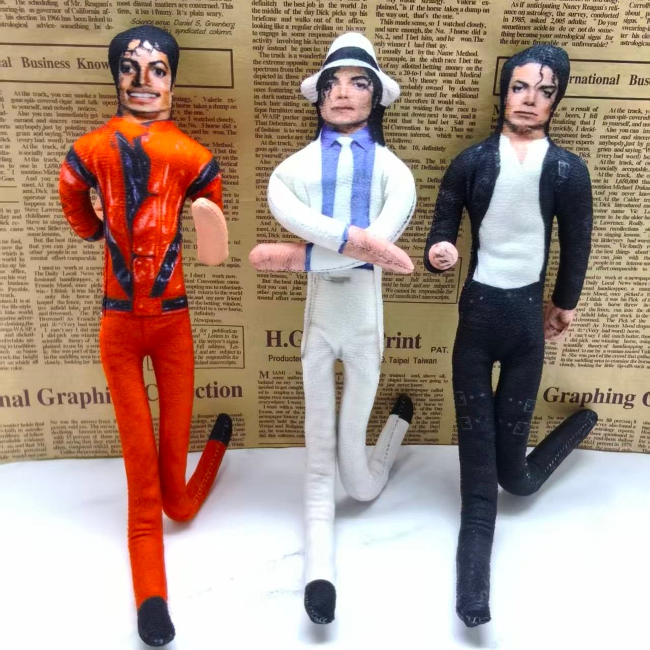 Vintage Collectible Dolls - 빈티지 MJ 마이클 잭슨 코스프레 소품