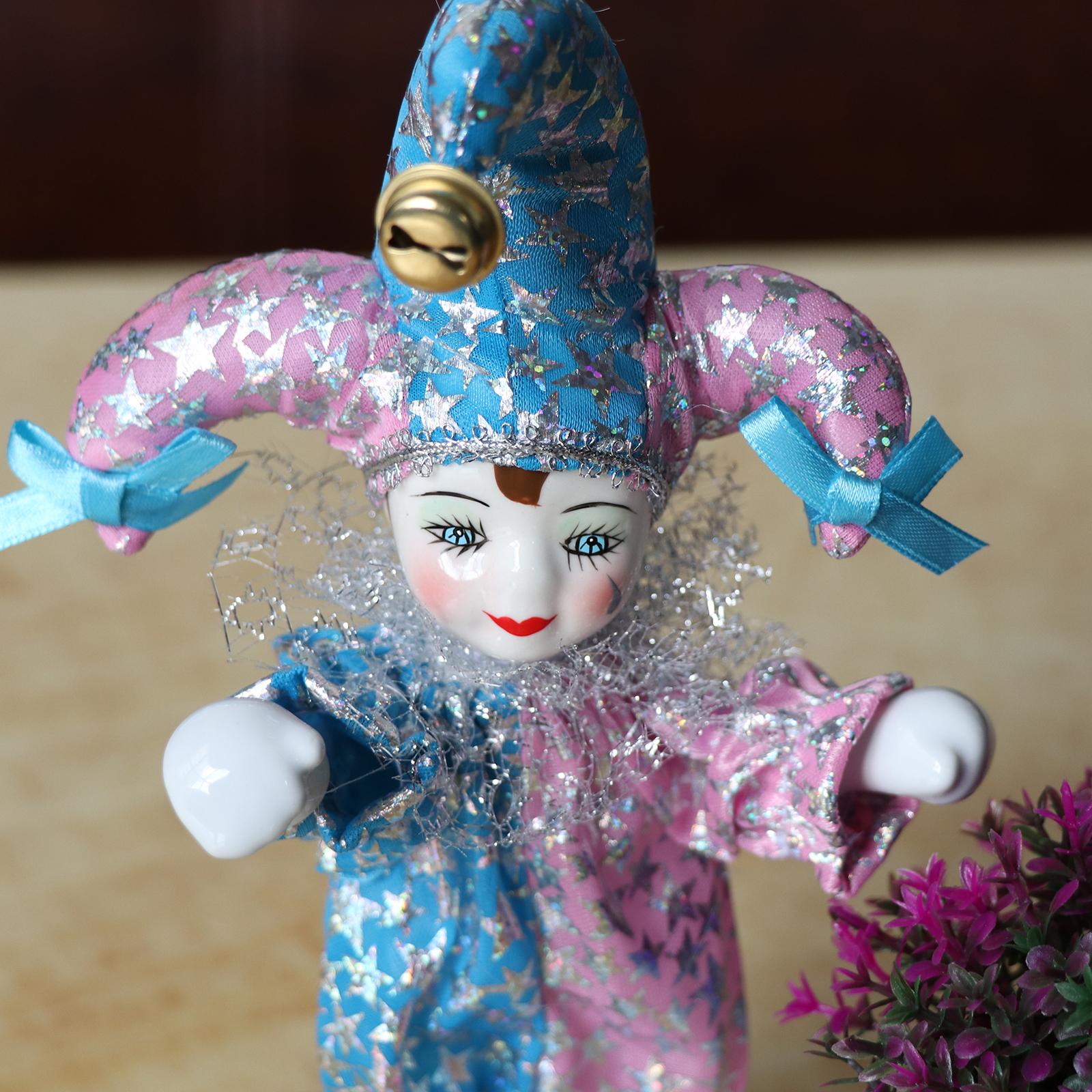 도자기 인형 수집품 20cm 관절형 삼각형 광대 인형  - Vintage Collectible Porcelain Dolls 리뷰 및 가격