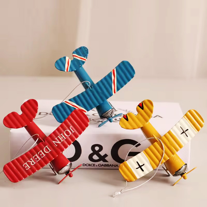 빈티지 금속 비행기 모형 레트로 철제 항공기 장식품 북 - Vintage Collectible Ornaments 리뷰 및 가격
