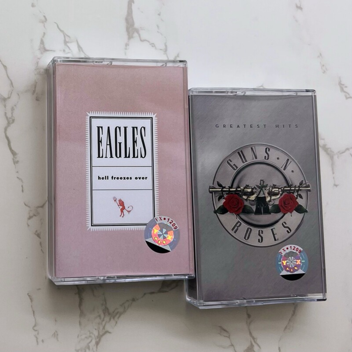 이글스 & 건즈 앤 로지스 클래식 록 음악 카세트 테이 - Vintage Collectible Guns 리뷰 및 가격