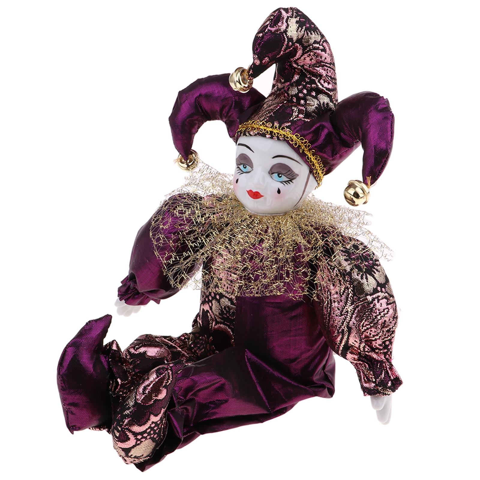 이탈리아 스타일 도자기 인형 광대 트라이앵글 12인치  - Vintage Collectible Porcelain Dolls 리뷰 및 가격