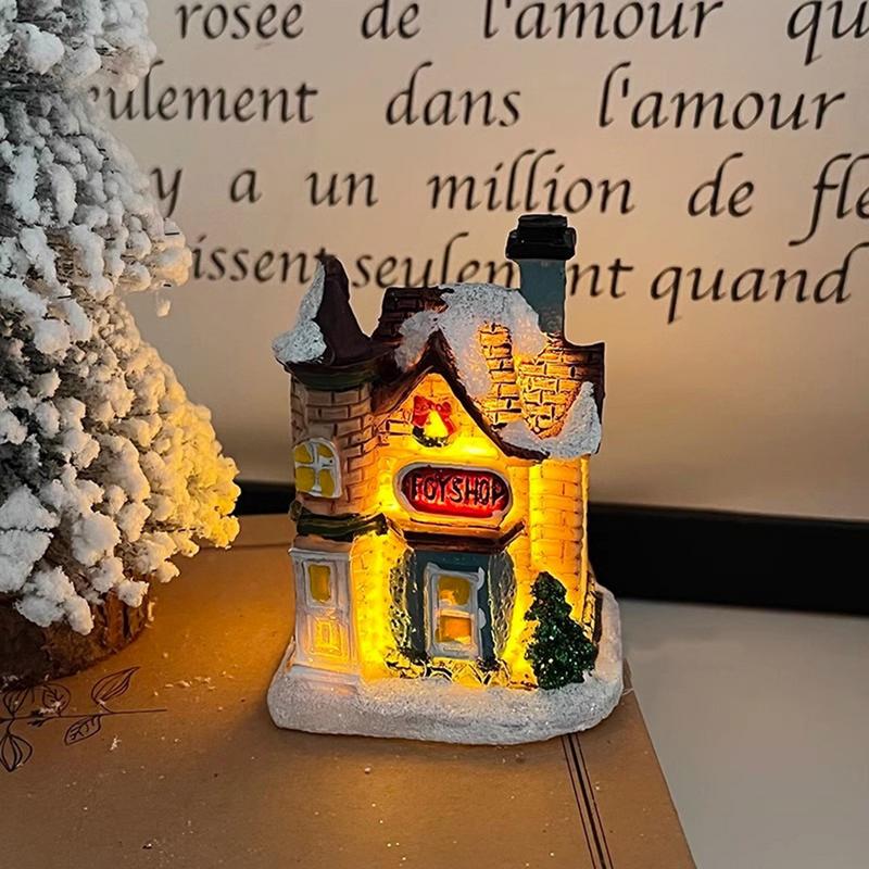 크리스마스 마을 주택 빈티지 가짜 농가 야간 조명, 미 - Collectible Vintage Lamps 리뷰 및 가격