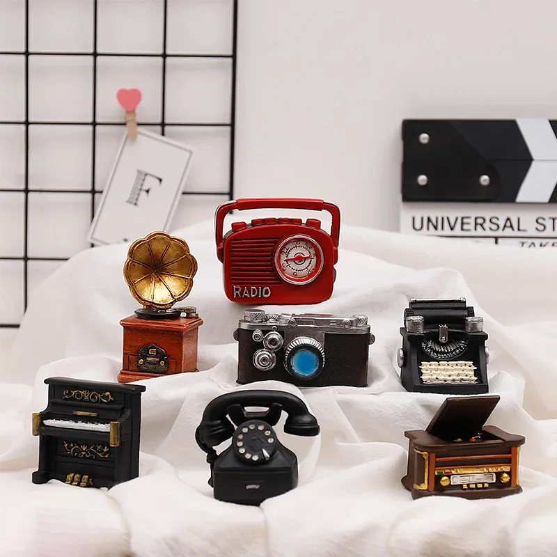 빈티지 미니 카메라 장식 데스크탑 사진 소품 소형 카메 - Vintage Collectible Furniture 리뷰 및 가격