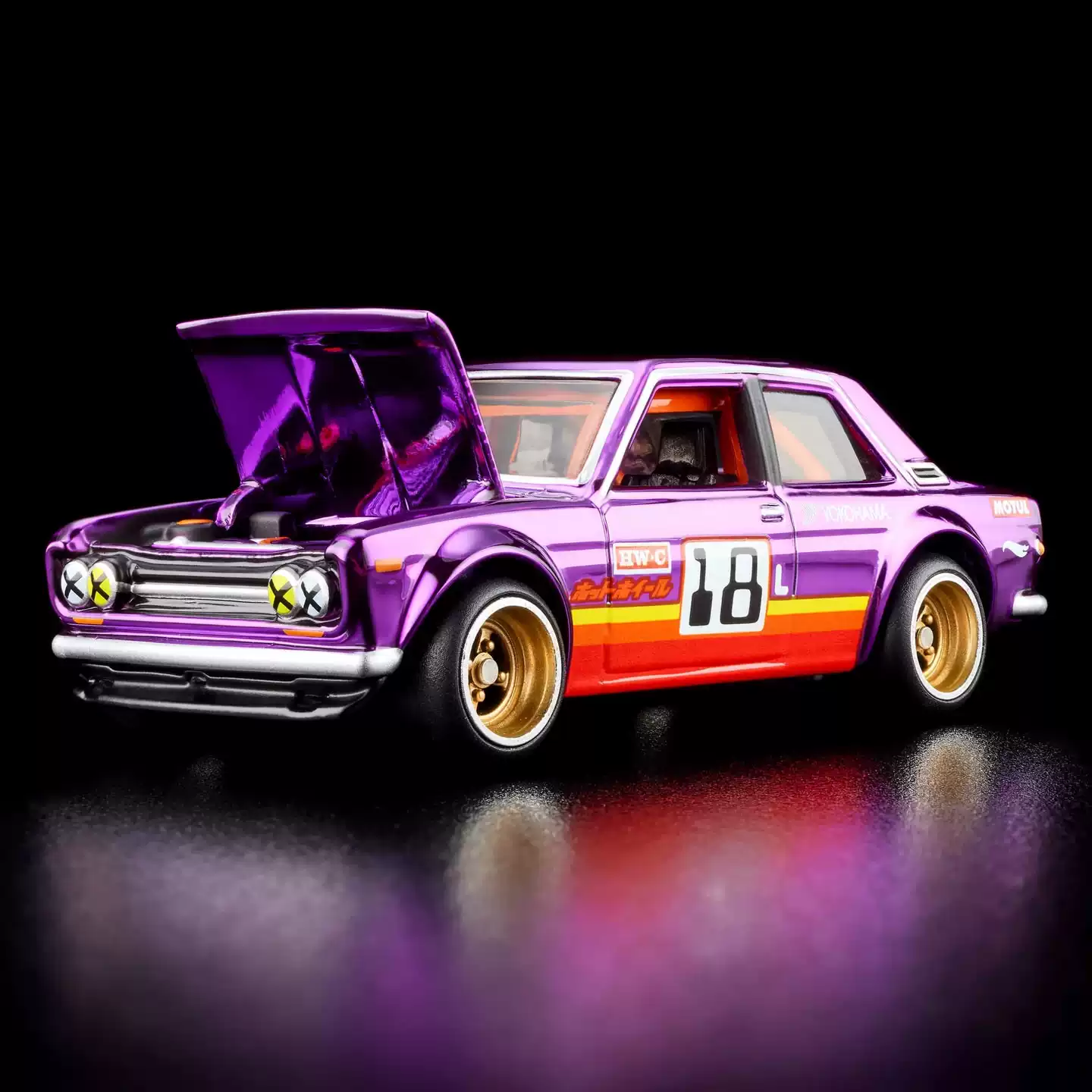 오리지널 핫휠 RLC 1:64 퍼플 닷선 510 다이캐 - Vintage Collectible Hot Wheels 리뷰 및 가격