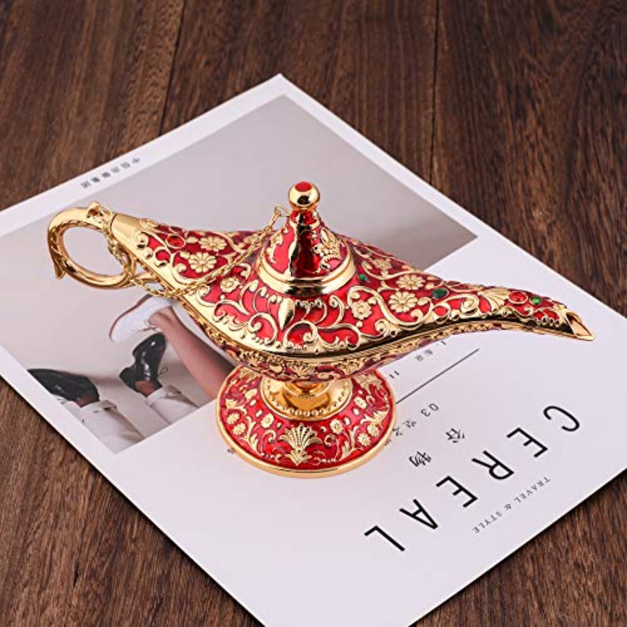 빈티지 알라딘 마법 램프 지니 수집가용 에디션/웨딩 테 - Collectible Vintage Lamps 리뷰 및 가격