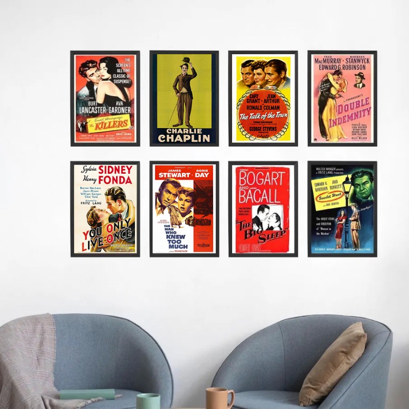 빈티지 미국 클래식 사랑 영화 컬렉션 포스터 히치콕 스 - Vintage Collectible Furniture 리뷰 및 가격