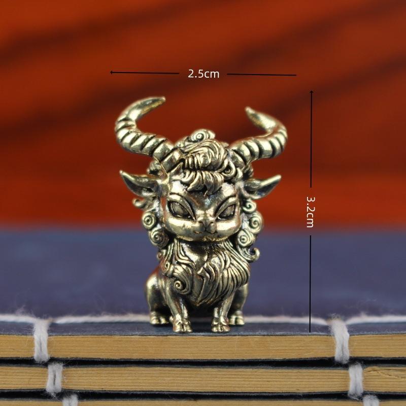 빈티지 구리 워크래프트 양 머리 장식품, 수집용 미니  - Vintage Collectible Ornaments 리뷰 및 가격