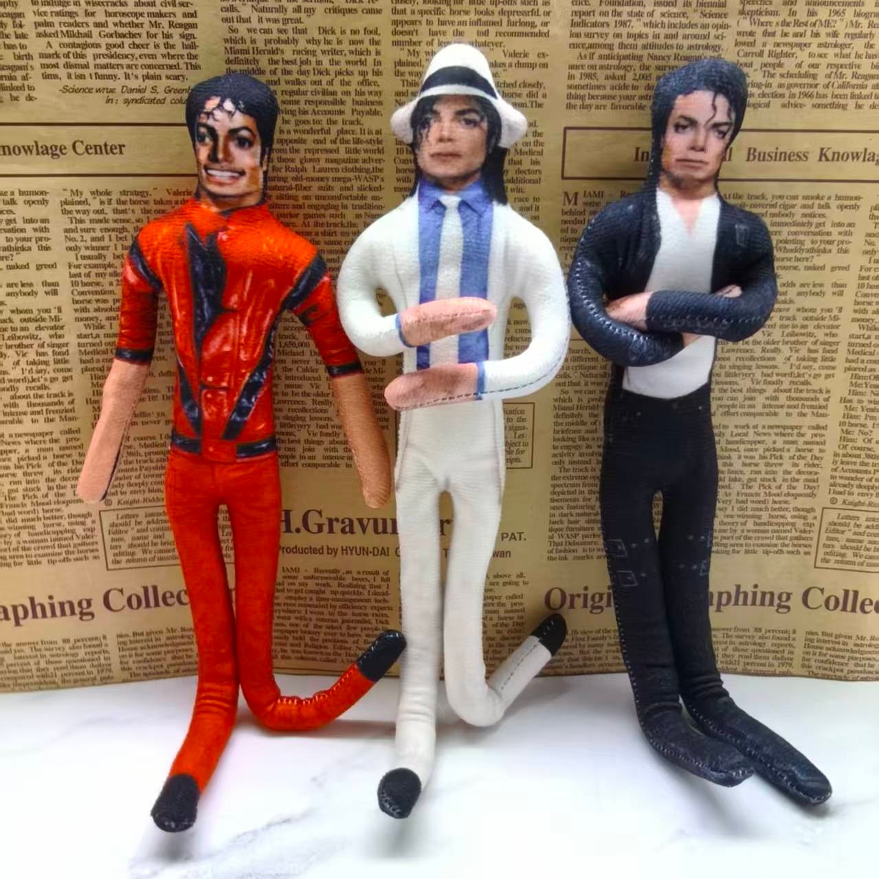 빈티지 MJ 마이클 잭슨 코스프레 소품 인형 구부릴 수 - Vintage Collectible Dolls 리뷰 및 가격