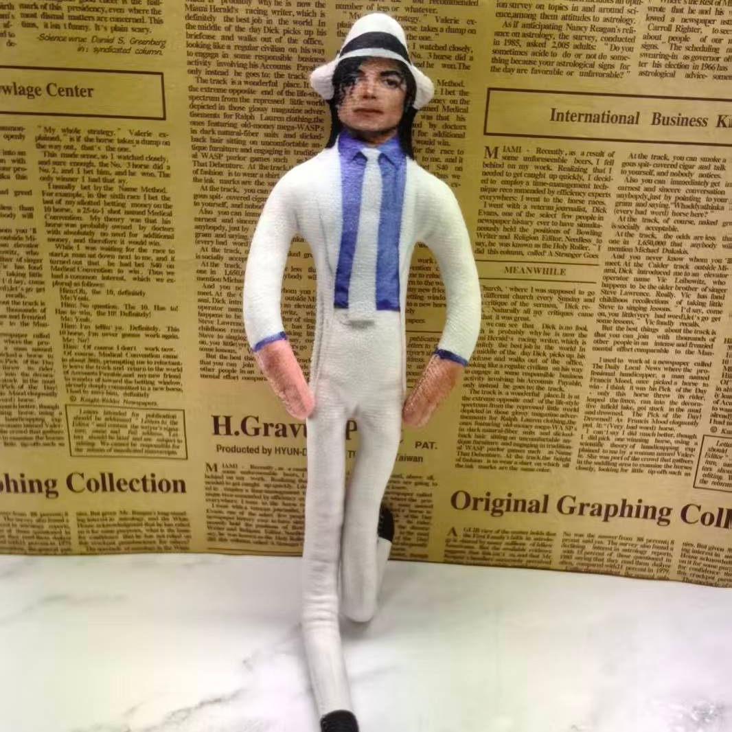 빈티지 MJ 마이클 잭슨 코스프레 소품 인형 구부릴 수 - Vintage Collectible Dolls 리뷰 및 가격