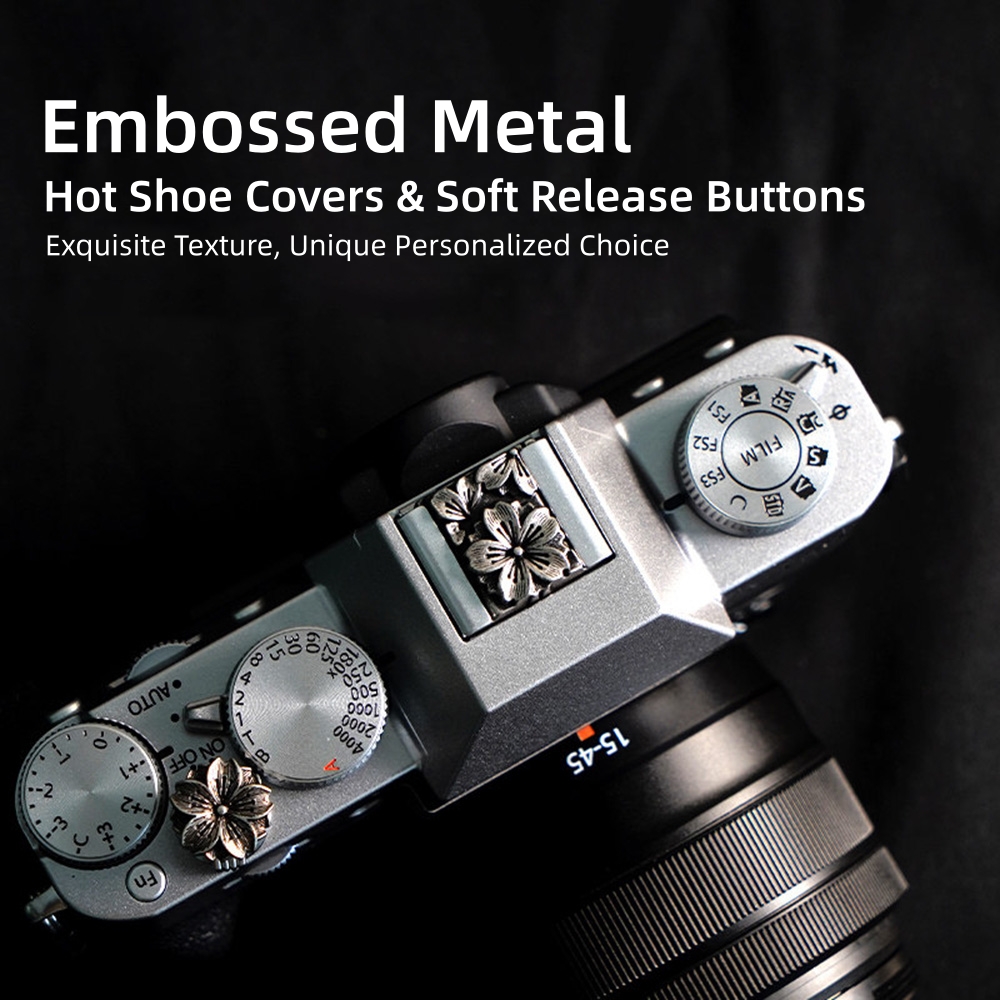 금속 엠보싱 카메라 핫슈 커버 셔터 버튼 (후지 XT5 - Lens Cap Vintage 리뷰 및 가격