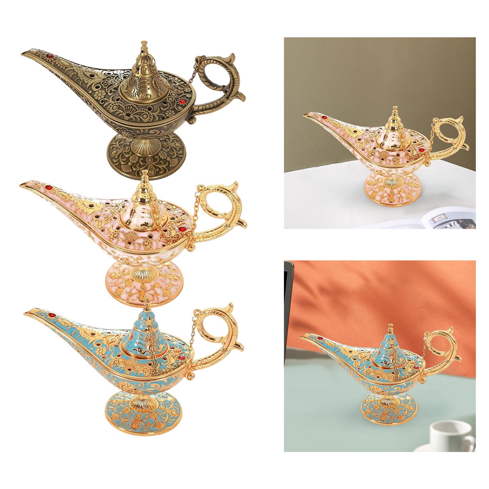 클래식 소원 빛 램프 장식 조각 된 소장 선물 우아한  - Collectible Vintage Lamps 리뷰 및 가격