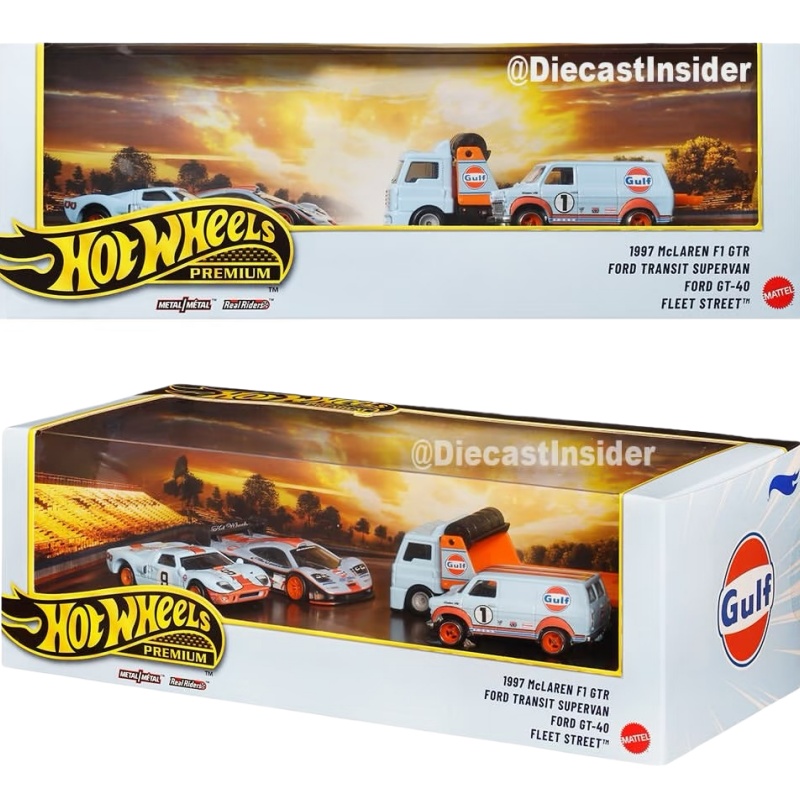 핫휠 프리미엄 걸프 오일 라이버리 1:64 다이캐스트  - Vintage Collectible Hot Wheels 리뷰 및 가격