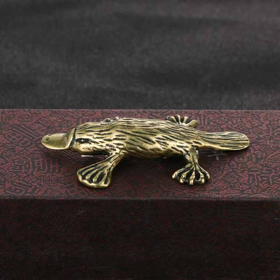 빈티지 황동 오리너구리 입상 Duckbill 장식 금속 - Vintage Collectible Ornaments 리뷰 및 가격