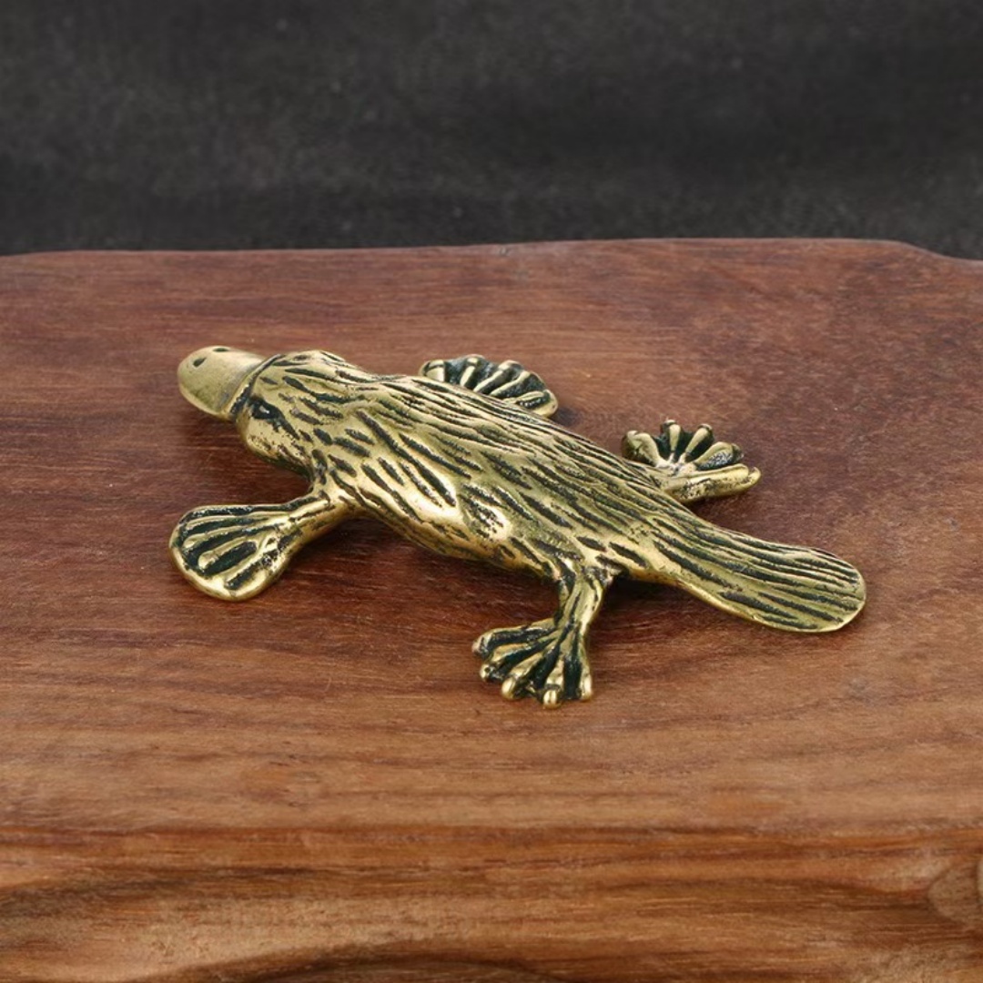 빈티지 황동 오리너구리 입상 Duckbill 장식 금속 - Vintage Collectible Ornaments 리뷰 및 가격