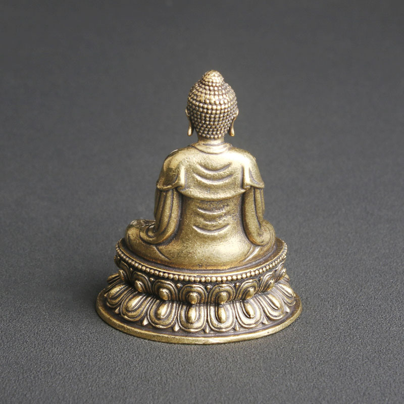빈티지 순수 황동 바이로카나 불상 데스크탑 장식품 여덟 - Vintage Collectible Ornaments 리뷰 및 가격