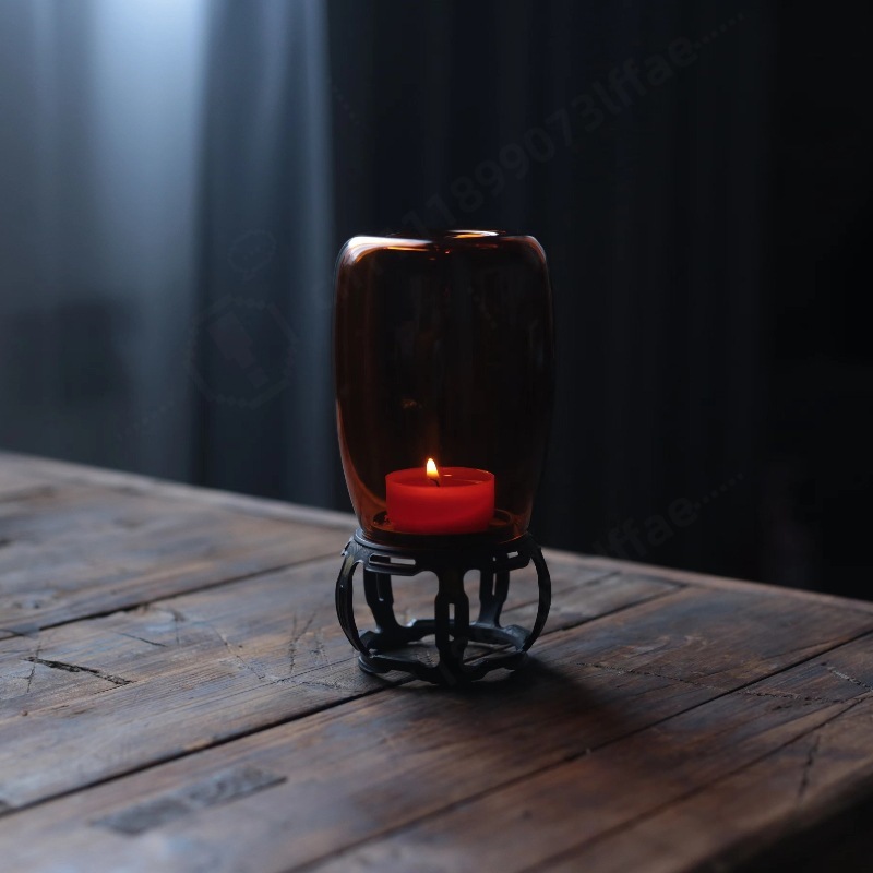 빈티지 유리 캔들 홀더 선(禪) 스타일 장식 야간 조명 - Collectible Vintage Lamps 리뷰 및 가격
